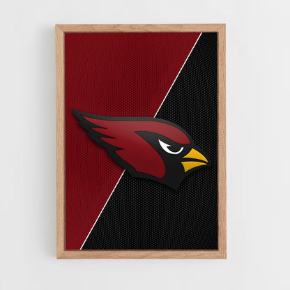 ap-arizona cardinals-7 cadre Bois clair