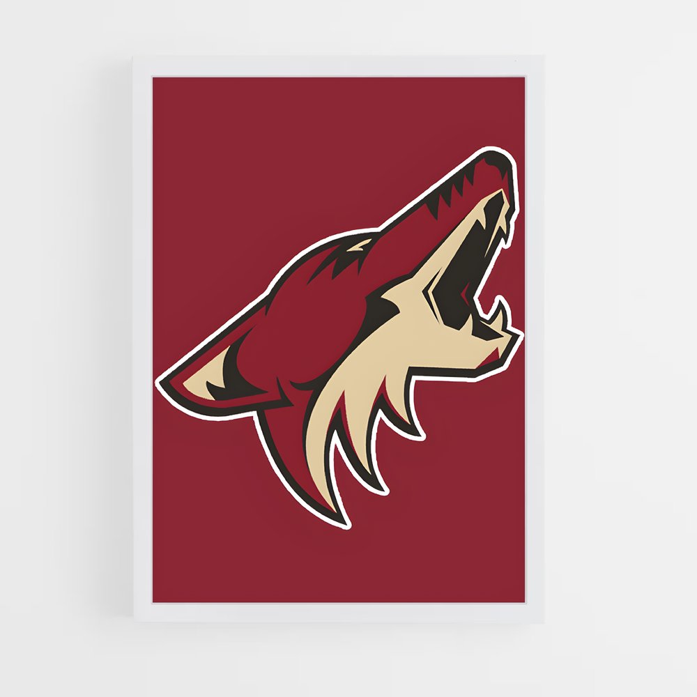 ap-arizona coyotes-2 cadre Blanc