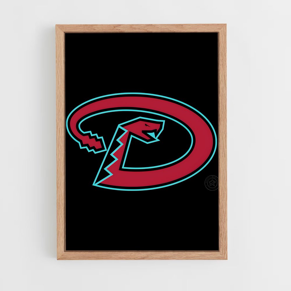 ap-arizona diamondbacks-4 cadre Bois clair