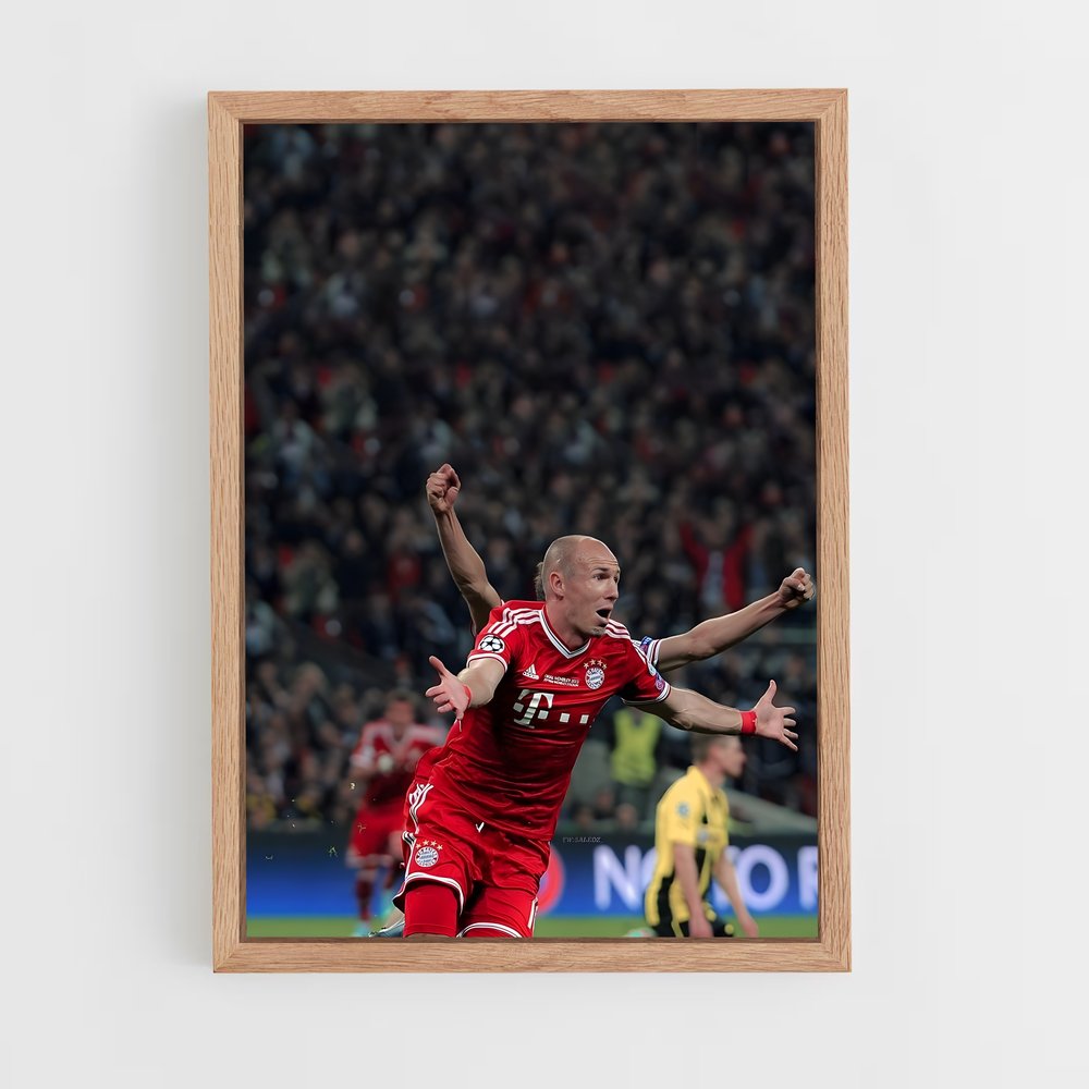 ap-arjen robben-1 cadre Bois clair