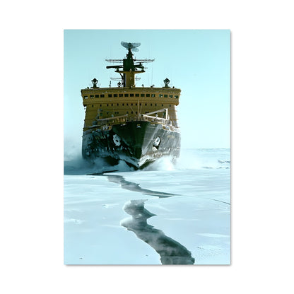 Poster L'Exploration Glaciale