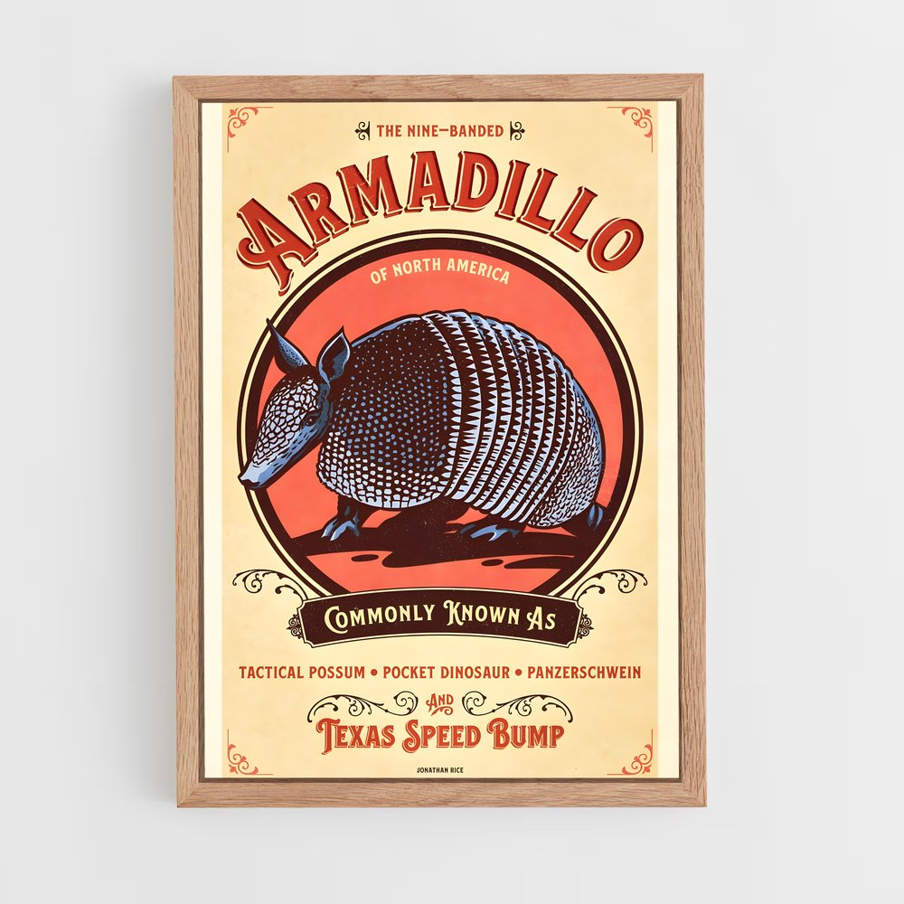 ap-armadillo-3 cadre Bois clair