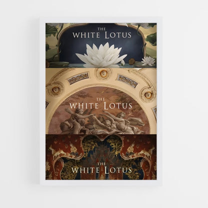 ap-armond white lotus-4 cadre Blanc