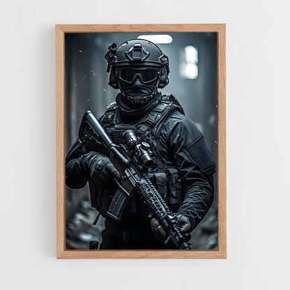ap-army soldier-14 cadre Bois clair