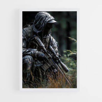 ap-army soldier-9 cadre Blanc
