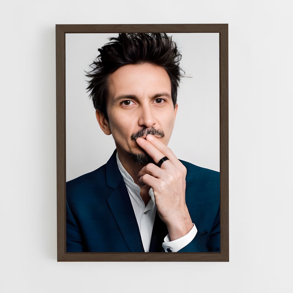 ap-arnaud tsamere-1 cadre Bois foncé