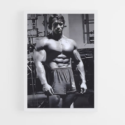 ap-arnold schwarzenegger-4 cadre Blanc