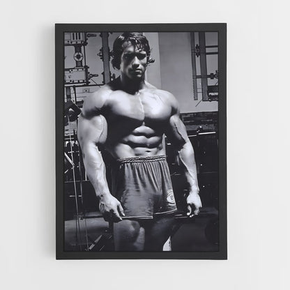 ap-arnold schwarzenegger-4 cadre Noir