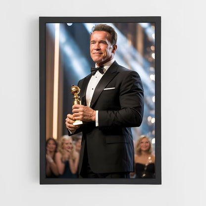 ap-arnold schwarzenegger-6 cadre Noir