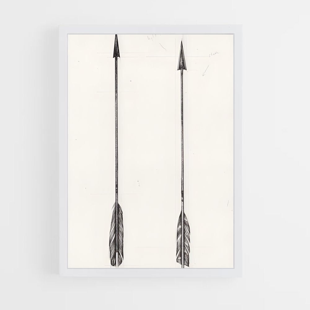 ap-arrow-1 cadre Blanc