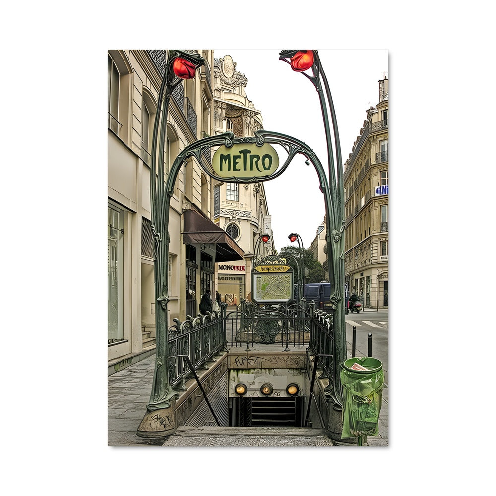 Poster Lumières de la Rue