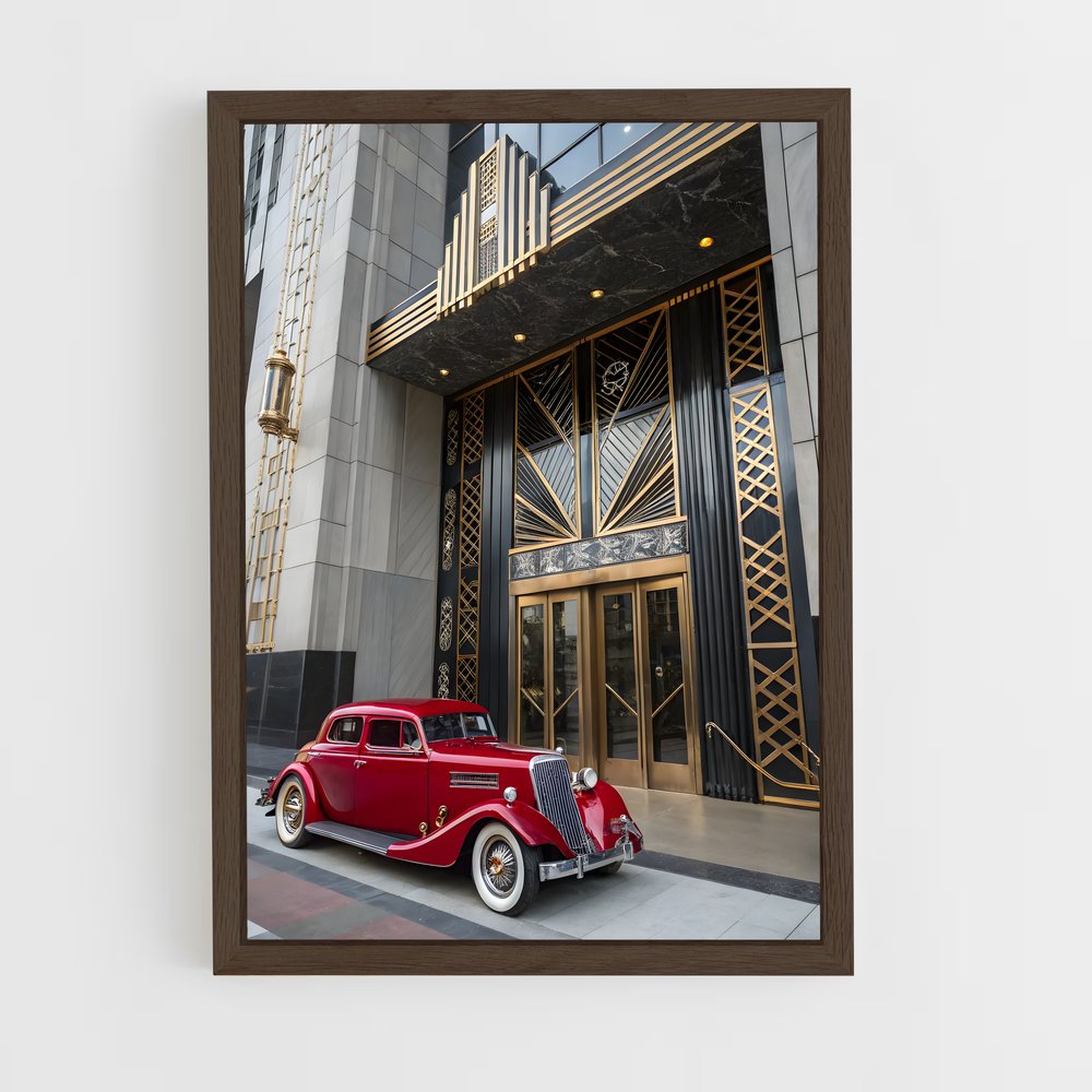 ap-art deco architecture-11 cadre Bois foncé