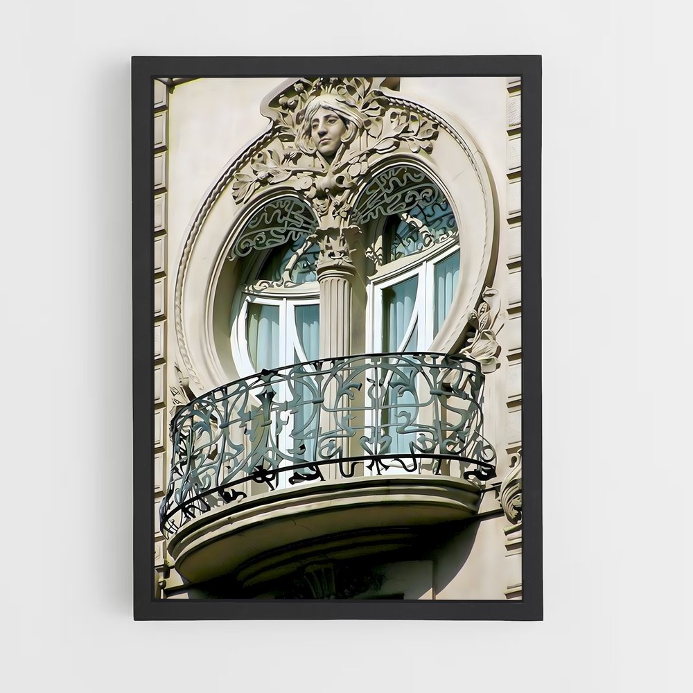 ap-art deco architecture-6 cadre Noir
