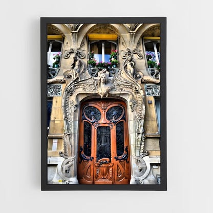 ap-art nouveau architecture-10 cadre Noir