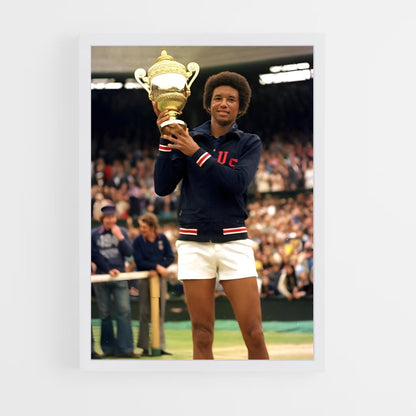 ap-arthur ashe-1 cadre Blanc
