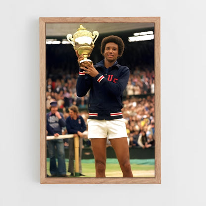ap-arthur ashe-1 cadre Bois clair