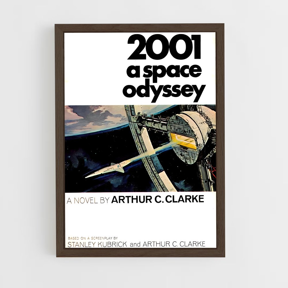 ap-arthur c clarke-1 cadre Bois foncé