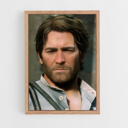 ap-arthur morgan-2 cadre Bois clair