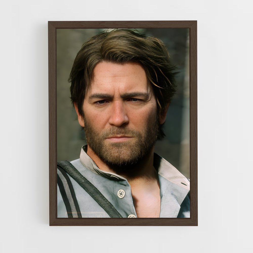 ap-arthur morgan-2 cadre Bois foncé