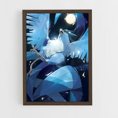 ap-articuno-2 cadre Bois foncé