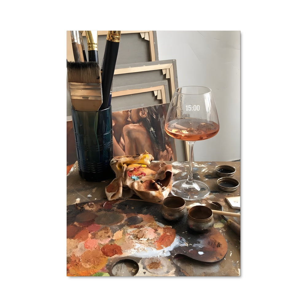 Poster Palette Créative