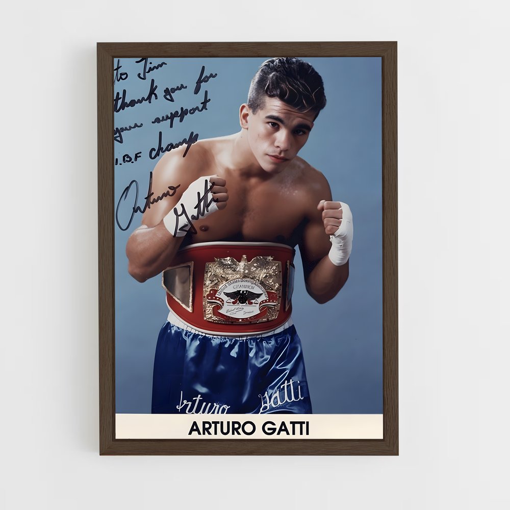 ap-arturo gatti-4 cadre Bois foncé