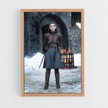 ap-arya stark-1 cadre Bois clair