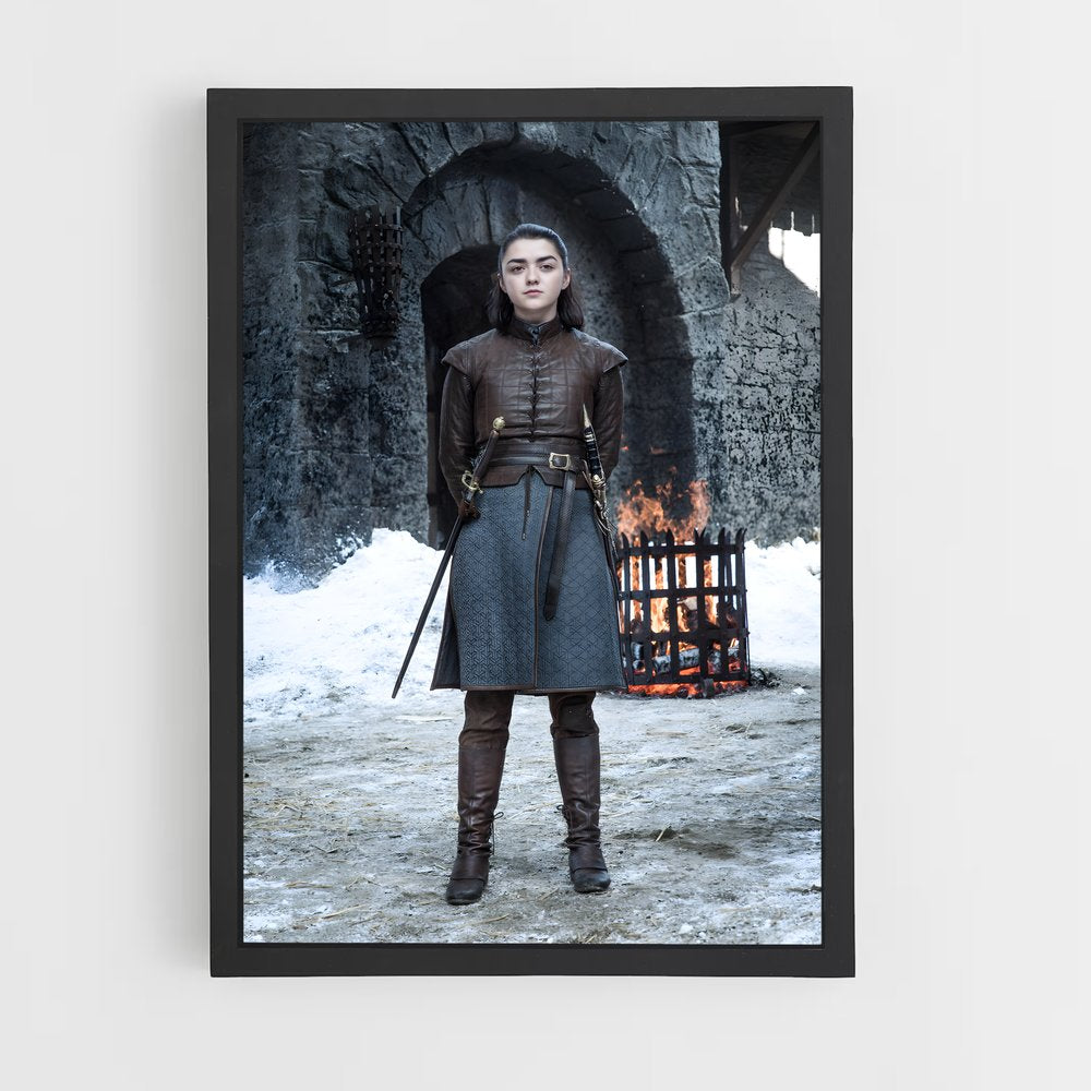 ap-arya stark-1 cadre Noir