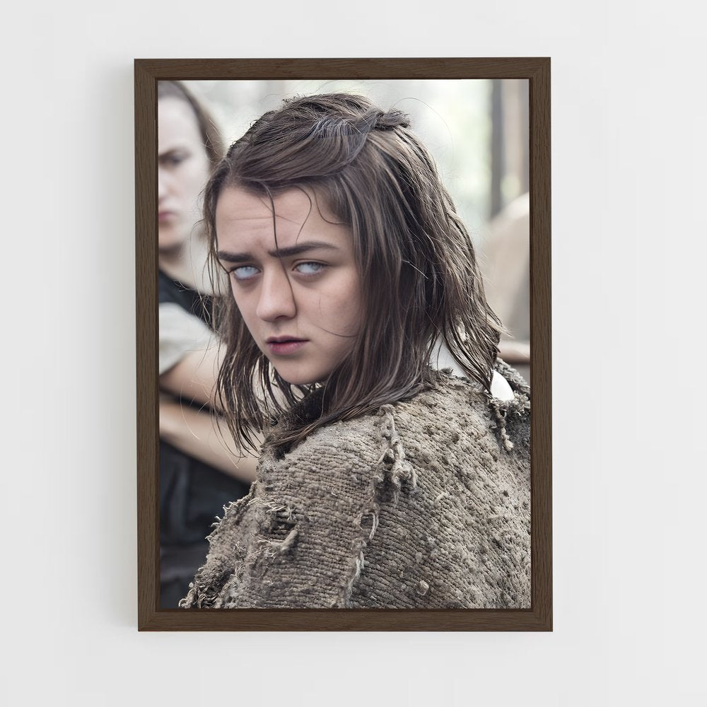 ap-arya stark-3 cadre Bois foncé