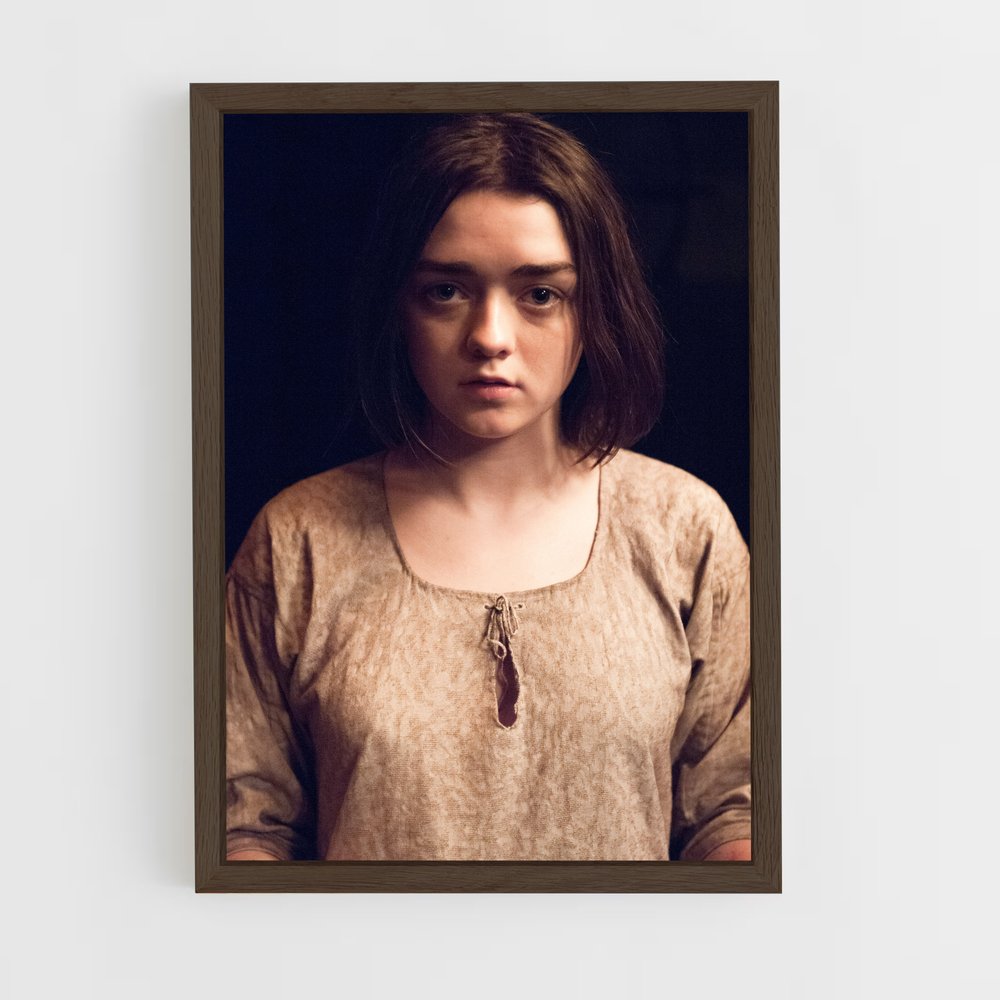 ap-arya stark-4 cadre Bois foncé