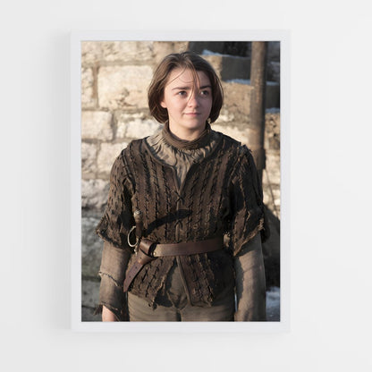 ap-arya stark-5 cadre Blanc