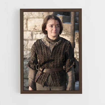 ap-arya stark-5 cadre Bois foncé