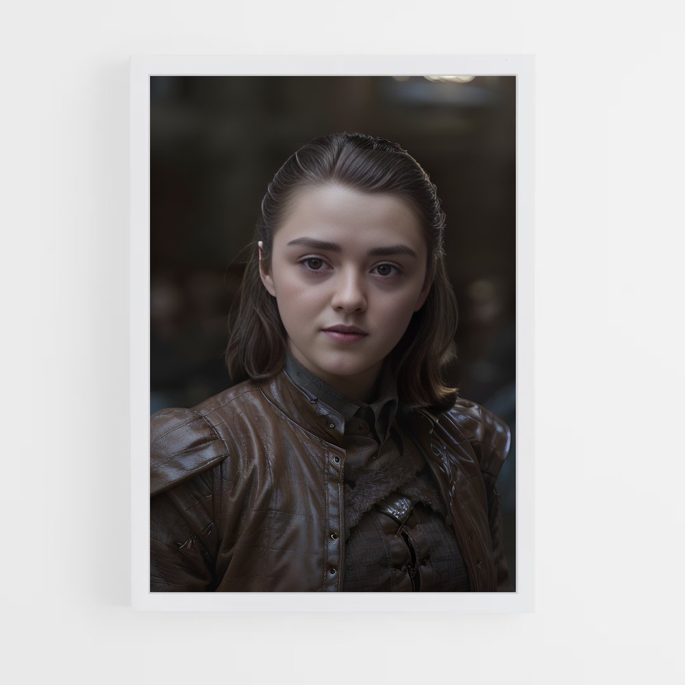 ap-arya stark-6 cadre Blanc