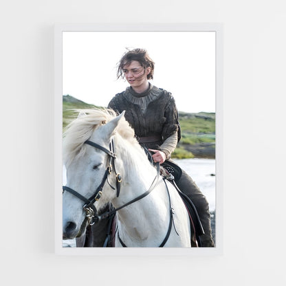 ap-arya stark-7 cadre Blanc