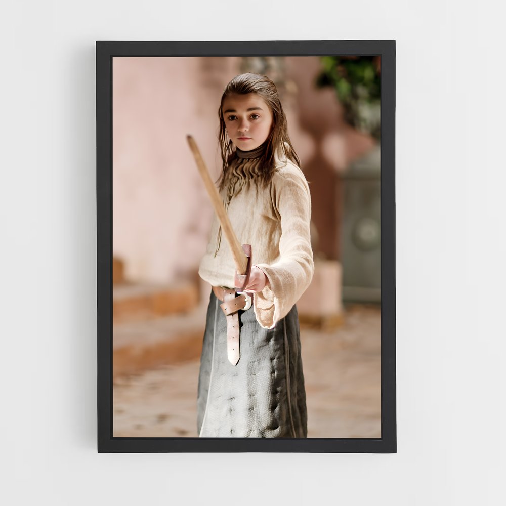 ap-arya stark-8 cadre Noir