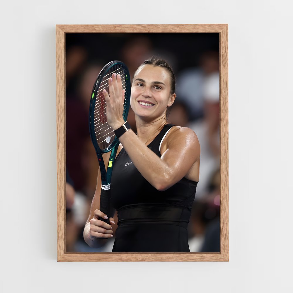 ap-aryna sabalenka-1 cadre Bois clair