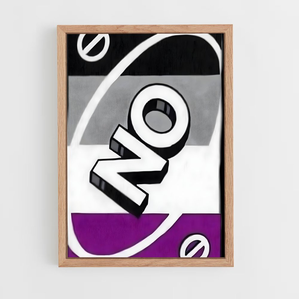 ap-asexual flag-2 cadre Bois clair