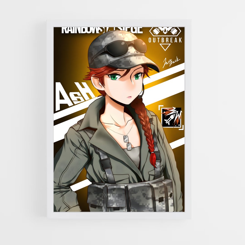 ap-ash r6-7 cadre Blanc