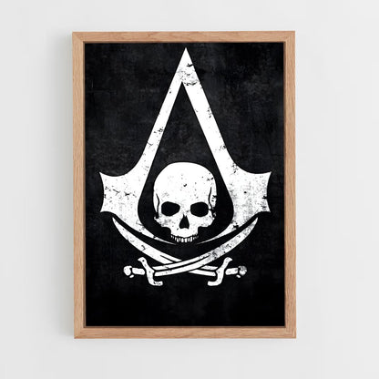 ap-assassins creed-10 cadre Bois clair