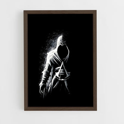 ap-assassins creed-13 cadre Bois foncé