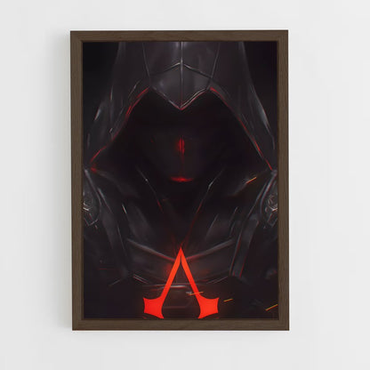 ap-assassins creed-7 cadre Bois foncé