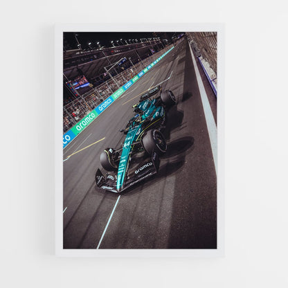 ap-aston martin f1 team-5 cadre Blanc