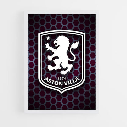 ap-aston villa fc-4 cadre Blanc