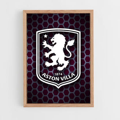 ap-aston villa fc-4 cadre Bois clair