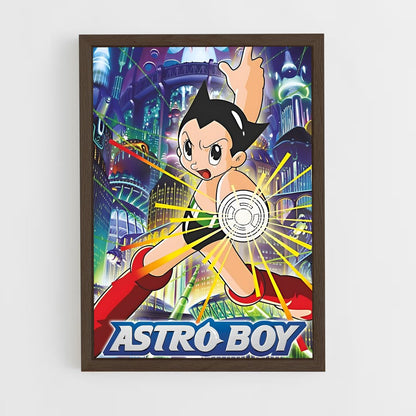 ap-astro boy-3 cadre Bois foncé