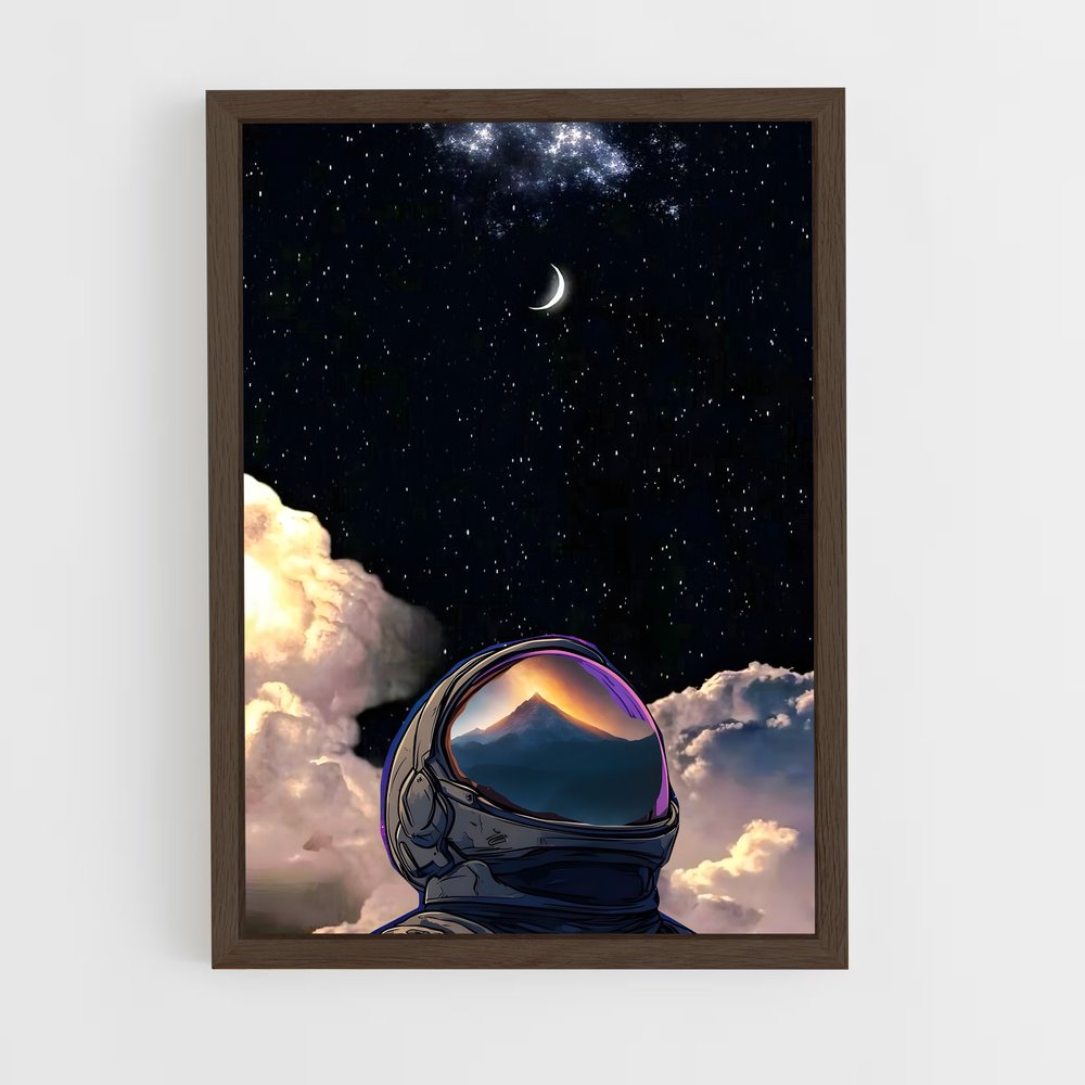 ap-astronauts-5 cadre Bois foncé