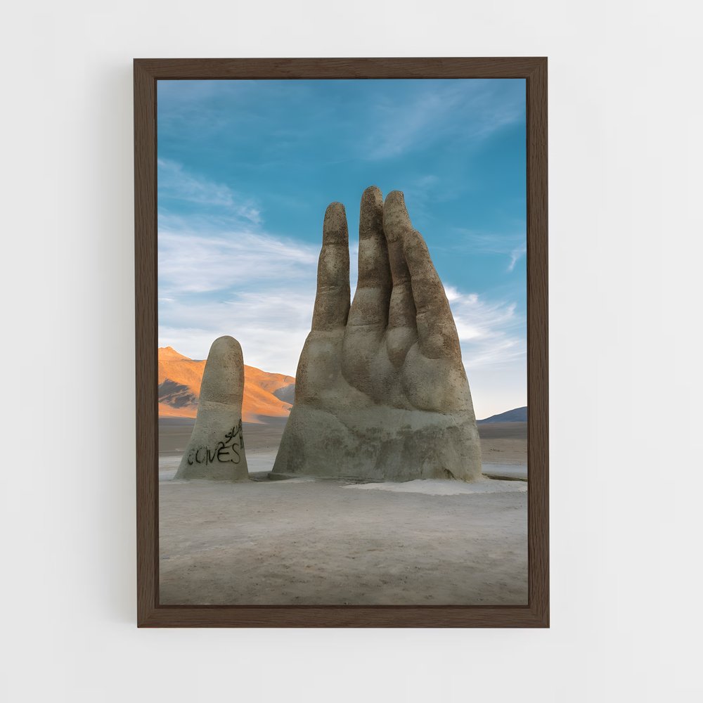 ap-atacama desert-4 cadre Bois foncé