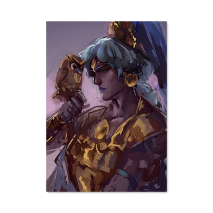 Poster Guerrière d'Athena