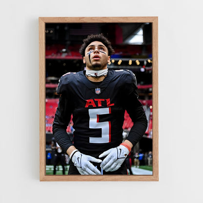 ap-atlanta falcons-2 cadre Bois clair