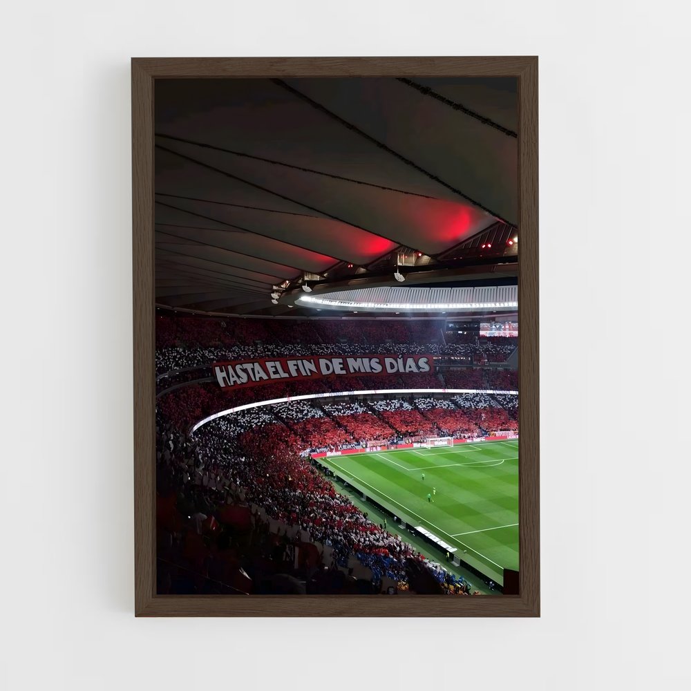 ap-atletico madrid cf-13 cadre Bois foncé